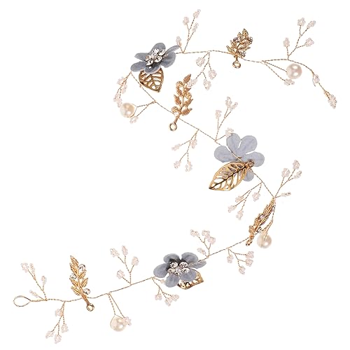 Gogogmee 3stücke Rhinestone Blumen Haarband Mit Perlen Und Blattdesign Für Hochzeiten Und Partys Elegante Brautkopfbedeckung Blau Leicht Und Bequem Für Besondere Anlässe Gogogmee 3stücke Rhinestone Blumen Haarband Mit Perlen Und Blattdesign Für Hochzeiten Und Partys Elegante Brautkopfbedeckung Blau Leicht Und Bequem Für Besondere Anlässe von Gogogmee