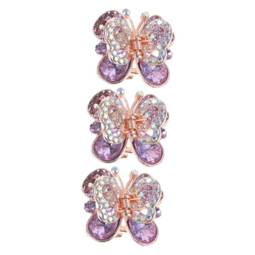 Gogogmee 3stücke Butterfly Haarklammer Mit Glitzersteinen Mittelgroße Haarspange Für Frauen Elegantes Haarstyling-tool Für Dickes Und Feines Haar Für Freizeit Und Alltag Gogogmee 3stücke Butterfly Haarklammer Mit Glitzersteinen Mittelgroße Haarspange Für Frauen Elegantes Haarstyling-tool Für Dickes Und Feines Haar Für Freizeit Und Alltag von Gogogmee