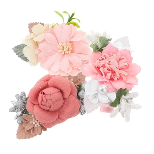 Gogogmee 3stücke Blumen Haarnadeln Für Mädchen Simulation Blumen Kopfschmuck Hochzeit Blumenkinder Haarschmuck Brautjungfer Haarspangen Party Kopfschmuck Für Junge Mädchen von Gogogmee