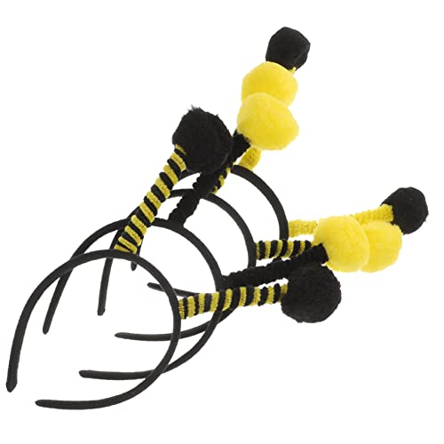 Gogogmee 4stücke Bienen-stirnband Für Party Halloween Und Geburtstagsfeiern Stirnband Aus Strapazierfähigem Material Einfach Anzulegen Geeignet Für Erwachsene von Gogogmee