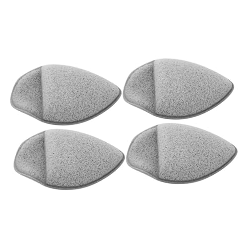 Gogogmee 4 Stück Gesichtsreinigungsschwamm aus PU Make Up Entferner Peeling Schrubber Sanftes Sicheres Material für Tägliche Gesichtsreinigung für Make Up Entfernung und Porenreinigung von Gogogmee