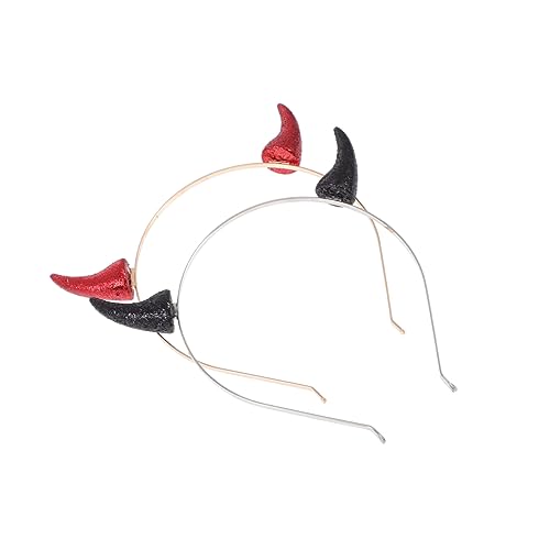 Gogogmee 4stücke Teufelshörner Haarreifen Für Halloween Und Kostümpartys Cosplay Kopfschmuck Leicht Und Bequem Für Damen Und Besondere Anlässe von Gogogmee