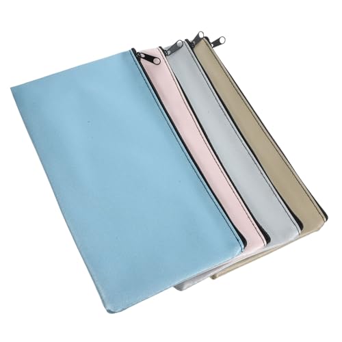 Gogogmee 4 Stück PU Leder Geldbeutel mit Reißverschluss Geldbeutel Organizer für Bargeld Schecks und Quittungen Kompakte Geldtaschen mit Kartenfächern Faltbare und Langlebige Gogogmee 4 Stück PU Leder Geldbeutel mit Reißverschluss Geldbeutel Organizer für Bargeld Schecks und Quittungen Kompakte Geldtaschen mit Kartenfächern Faltbare und Langlebige von Gogogmee