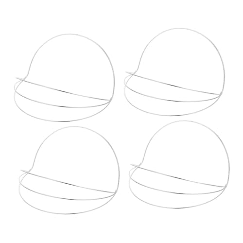 Gogogmee 4 Stück Teiliges Metall Haarreifgestell für DIY Mehrschichtige Basis für Traditionelle Kopfschmuckgestaltung Geeignet für Hanfu Cosplay Hochzeiten und Kulturelle Anlässe von Gogogmee