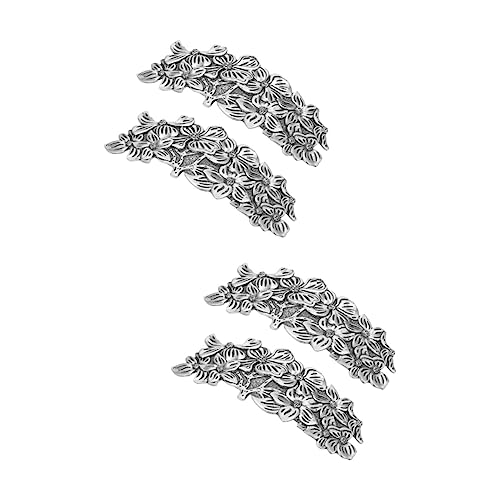 Gogogmee 4stücke Haarklammern Für Damen Elegante Blumen-haarspangen Im Nordischen Stil Vintage-frisur Zubehör Für Hochzeiten Partys Und Alltag Langlebig Und Stabil von Gogogmee