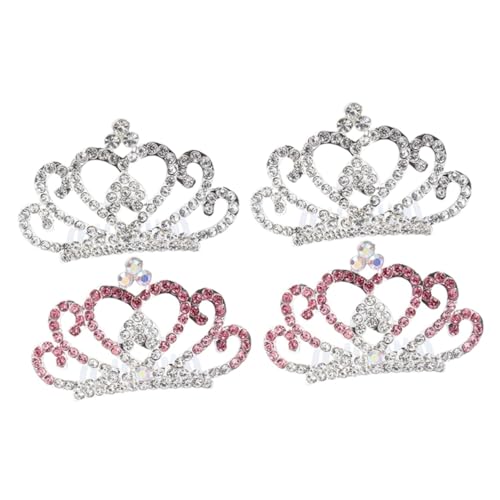 Gogogmee 2sets Kamm Kinder Mädchen Haar Zubehör Hochzeit Strass Kamm Für Geburtstag Party 2 Stücke * 2 von Gogogmee
