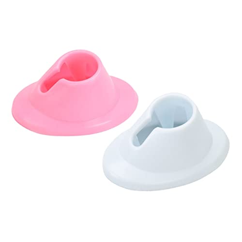 Gogogmee 4 Stücke Silikon Nagel Display-spill Nagel Flasche Ständer Für Nagel Organizer Rack Weiß Set von Gogogmee