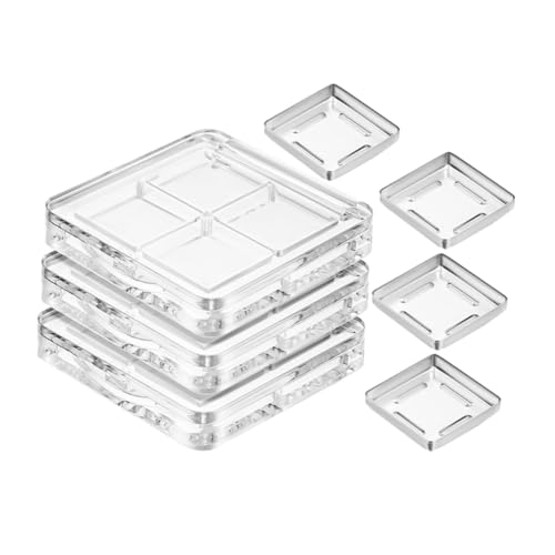 Gogogmee Lidschatten-etui Mit 4 Fächern Palettenhalter Zur Aufbewahrung Von Damen-make-up von Gogogmee