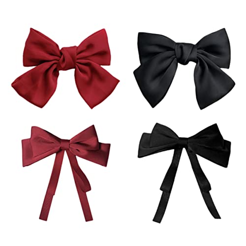 Gogogmee 4stücke Haarspangen Mit Schleife Für Damen Und Mädchen Bogen Haarnadeln Aus Hochwertigem Material Dekorativ Für Party Und Alltag von Gogogmee