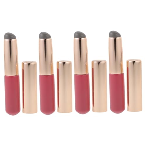 Gogogmee 4stücke Lippenstift Applikator Aus Silikon Pinsel Für Lipgloss Concealer Und Lippenpflege Make-up-tool Für Frauen Tragbar Und Langlebig von Gogogmee