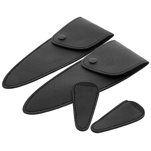 Gogogmee 4stücke Scherenetuis Aus Hochwertigem Pu-material Langlebig Und Praktisch Zum Schneiden Von Haaren Drähten Und Papier Für Sticken Nähen Und Handarbeiten Bequem Zu Halten Und Einfac von Gogogmee
