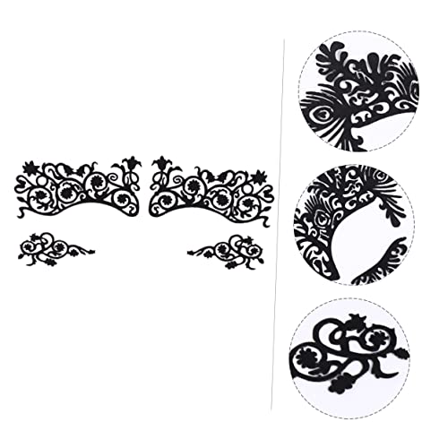 Gogogmee 5paare Spitzen-augen-aufkleber Eyeliner Aufkleber Eyeliner Decals Für Cosplay Und Partys von Gogogmee