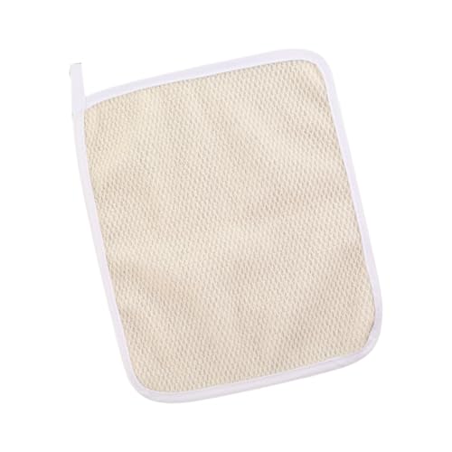 Gogogmee 5 Stück Teiliges Nylon Peeling Waschtuch Schnell Trocknendes Grob Gewebtes Badetuch mit Kurzem Schlaufenband Effektiver Rückenschrubber zur Entfernung Abgestorbener Haut für von Gogogmee