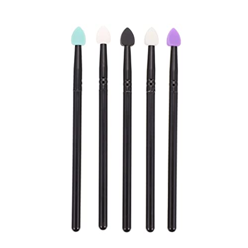 Gogogmee 5stücke Silikonpinsel Für Lidschatten Langer Griff Für Make-up Geeignet Für Make-up Reisen Partys Hotels Und Andere Anlässe von Gogogmee