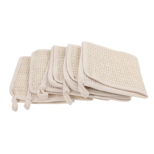 Gogogmee 5 Stücke Deep Scrubbing Handtuch Verdicken Körperreinigungshandtuch Körper Peeling Wipe von Gogogmee