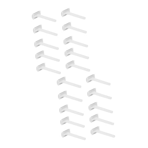 Gogogmee 50 Stück Teiliges Einwegrasierer für Körper und Beinhaar Doppelklingige Rasierer für Damen und Herren Hygienisch Verpackt Reisezubehör Weiß von Gogogmee