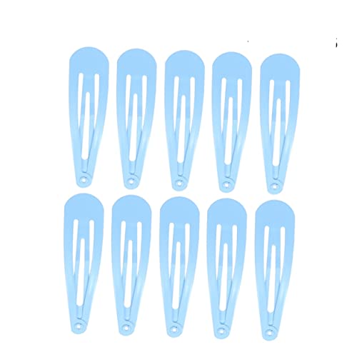 Gogogmee 50stücke Einfache Haarspangen Aus Metall Haarnadeln Haarschmuck Bobby Pins Für Junge Mädchen Hellblau von Gogogmee
