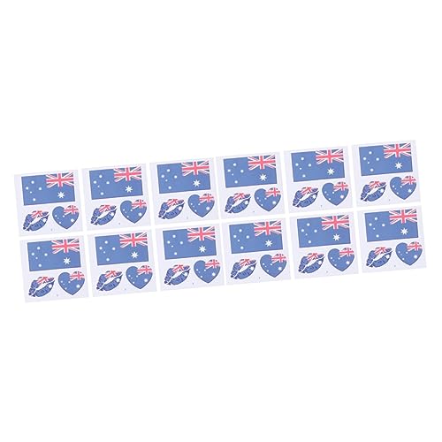 Gogogmee 50blätter Wasserdichte Nationalflaggen Tattoos Temporäre Aufkleber Für Sportveranstaltungen Gesichtskunst Australien Flagge Pro Packung Leicht Anzuwenden Für Fans Und Gogogmee 50blätter Wasserdichte Nationalflaggen Tattoos Temporäre Aufkleber Für Sportveranstaltungen Gesichtskunst Australien Flagge Pro Packung Leicht Anzuwenden Für Fans Und von Gogogmee