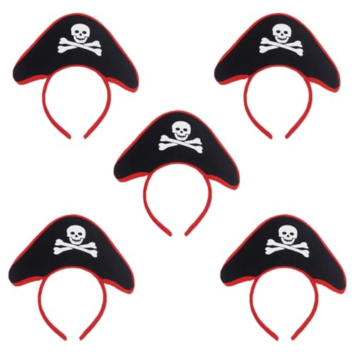 Gogogmee Halloween-maskenball-accessoire 5-teilig Piraten- -haarreif Stirnband Für Jungen Und Mädchen Stilvolle Party-kopfbedeckung Für Jungen Und Mädchen Gogogmee Halloween-maskenball-accessoire 5-teilig Piraten- -haarreif Stirnband Für Jungen Und Mädchen Stilvolle Party-kopfbedeckung Für Jungen Und Mädchen von Gogogmee