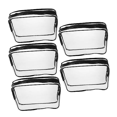 Gogogmee 5Stücke Transparente Kosmetische Aufbewahrungstasche Teiliges Multifunktionale für Damen Langlebig und Leicht für Reisen Gogogmee 5Stücke Transparente Kosmetische Aufbewahrungstasche Teiliges Multifunktionale für Damen Langlebig und Leicht für Reisen von Gogogmee