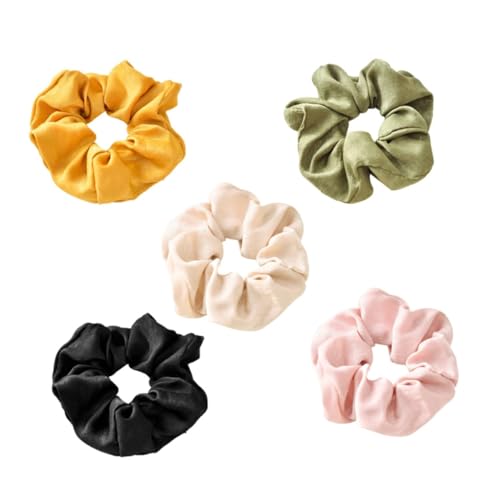 Gogogmee 5stücke Teiliges Elastischer Haargummis Verschiedenen Farben Haaraccessoires Für Und Mädchen Für Alltag Und Besondere Anlässe von Gogogmee