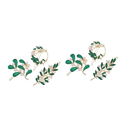 Gogogmee 6stücke Elegante Haarspangen Perlendesign Haarschmuck Für Frauen Und Mädchen Haaraccessoires Für Hochzeiten Und Besondere Anlässe von Gogogmee