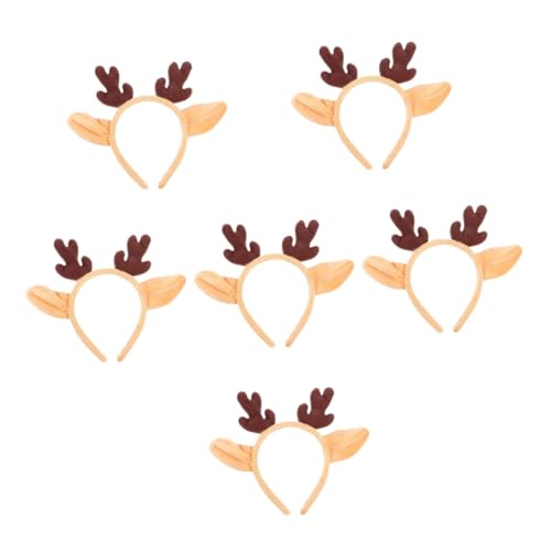 Gogogmee 6 Stücke Einzigartige Entzückende Geweih Haarband Weihnachten Rentier Ohr Weihnachten Haarband Für Erwachsene Kinder Gogogmee 6 Stücke Einzigartige Entzückende Geweih Haarband Weihnachten Rentier Ohr Weihnachten Haarband Für Erwachsene Kinder von Gogogmee