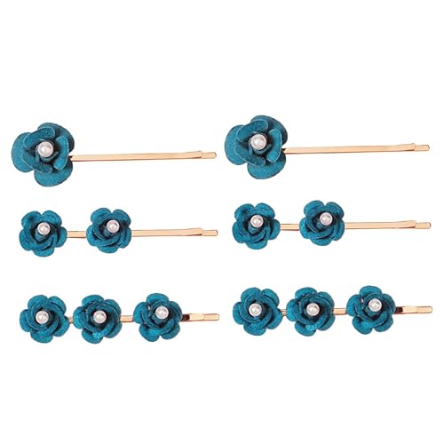 Gogogmee 6stücke Teiliges Blumen-haarspangen Mit Rosen-design Und Perlen Für Hochzeiten Gartenpartys Und Romantische Anlässe Eleganter Haarschmuck Für Frauen von Gogogmee