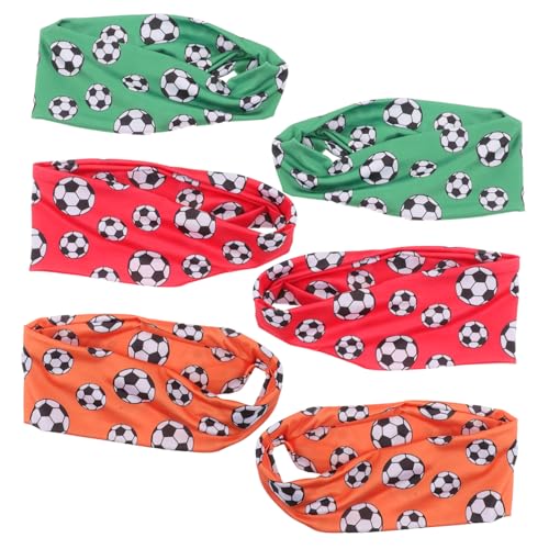 Gogogmee 6 Stück Sport Stirnband Stirnbänder zum Laufen Trainingsstirnbänder Haarbänder für Damen Tennis-Stirnbänder Sportstirnbänder für Frauen Laufen Stirnband Yoga Elasthan von Gogogmee