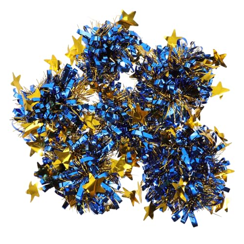 Gogogmee 6 Stück Teiliges Cheerleader Pompoms Widerstandsfähige Handblumen mit Glattem Griff Farbenfrohe Glänzende Pompons für Tanz Sportveranstaltungen Cheerleading und von Gogogmee