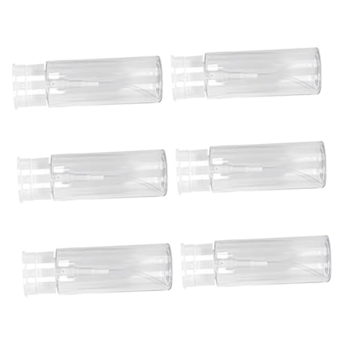 Gogogmee 6 Stück Teiliges Set Transparente Nachfüllflasche für Make Up Entferner Wiederverwendbare Auslaufsichere Kunststoffflasche für Reisen und Kosmetikbedarf von Gogogmee