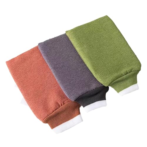 Gogogmee 6Stücke Duschhandschuhe aus Dual Sided Körperpeeling mit Lanyard für Männer und Schnell Trocknend und Maschinenwaschbar Gogogmee 6Stücke Duschhandschuhe aus Dual Sided Körperpeeling mit Lanyard für Männer und Schnell Trocknend und Maschinenwaschbar von Gogogmee