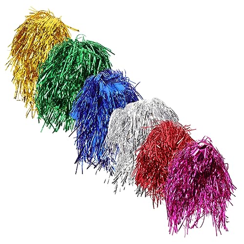 Gogogmee 6stücke Kurze Bunte Perücke Für Damen Aus Hochtemperaturfaser Modische Und Stylische Kopfbedeckungen Für Täglichen Gebrauch Und Verschiedene Anlässe von Gogogmee