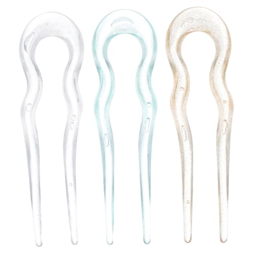 Gogogmee 6stücke Teiliges U-förmige Haarnadeln Aus Retro-material Für Hochsteckfrisuren Für Dickes Und Dünnes Haar Stilvolle Französische Haarschmuck Für Damen Und Mädchen von Gogogmee