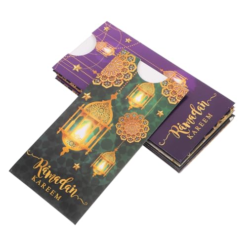 Gogogmee 8stücke Eid Geldumschläge Für Ramadan Feierlichkeiten Mubarak Geldhalter Für Muslimische Festlichkeiten Dekorative Geldumschläge Für Und Feiern von Gogogmee