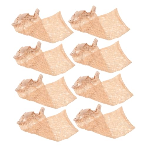 Gogogmee 8 Stück Teiliges Atmungsaktives Dehnbares Perückennetz Langlebige Wig Caps für Damen Leichtes Ultradünnes Haarnetz Praktisches Haarschutz Zubehör für Täglichen Gebrauch von Gogogmee