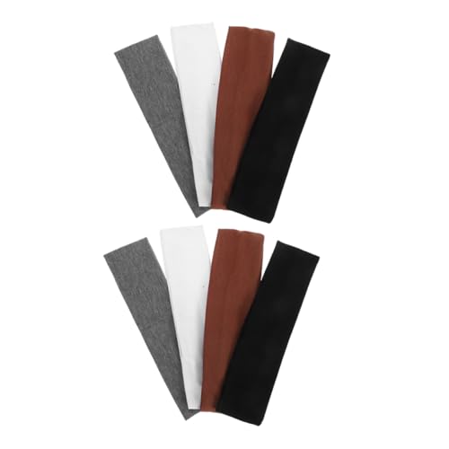 Gogogmee 8stücke Stirnband Bandana Für Damen Rutschfeste Schweißfeste Stirnbänder Aus Elastischem Material Zum Laufen Yoga Und Sport von Gogogmee