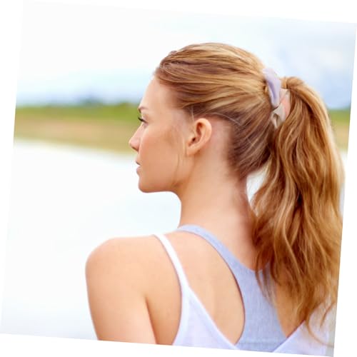 Gogogmee 8 Stück Teiliges Haargummis mit Farbverlauf Tie dye Design Weiche Flanellartige Scrunchies Elastisch und Haarschonend Modische Haarring Accessoires für Frauen und Zufällige Farbe von Gogogmee