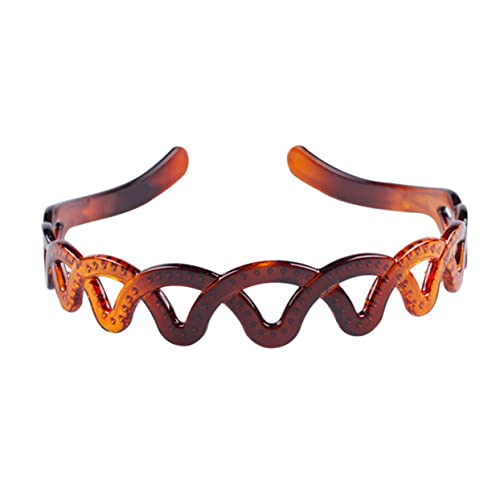 Gogogmee 8 Stück Teiliges Set Wellenförmige Haarreifen Unisex Rutsch Haarbänder für Damen und Herren für Makeup und Gesichtsreinigung Haarschmuckstücke Verschiedenen Farben von Gogogmee