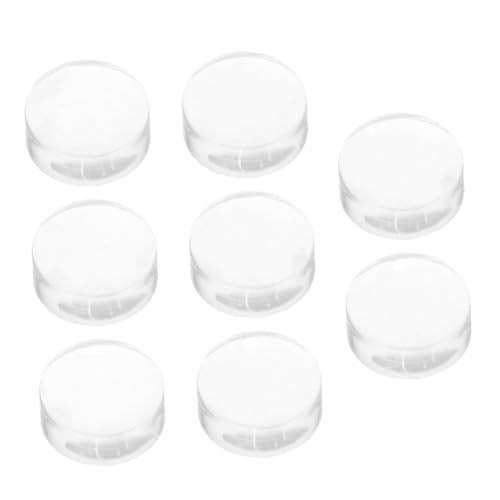 Gogogmee 8 Stück Teiliges Silikon Nail Stamper Köpfe für French Nail Art Stempel Leichtes Kompaktes Design Einfach zu Bedienen für Nagelpflege und Heimgebrauch von Gogogmee