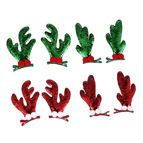 Gogogmee Haarspangen-set 8-teilig Weihnachtliche Mädchen-haarspange Pailletten-party-haarspange Mädchen-party-kopfschmuck Modischer Haarschmuck Für Mädchen von Gogogmee