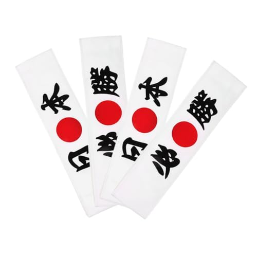 Gogogmee 8Stücke Ninja Stirnbänder für Verstellbare Kopfbedeckungen Japanische Bandanas für Karate und Zubehör Vielseitig für Kostüme und Küchenbedarf von Gogogmee