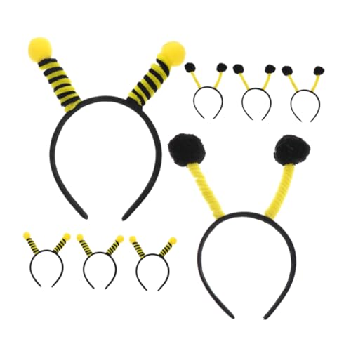 Gogogmee 8stücke Bienen Stirnband Mit Tentakeln Design Bienen Haarreifen Party Kopfschmuck Für Festivals Tanz Und Tägliche Verwendung Antennen Stirnband Für Cosplay von Gogogmee