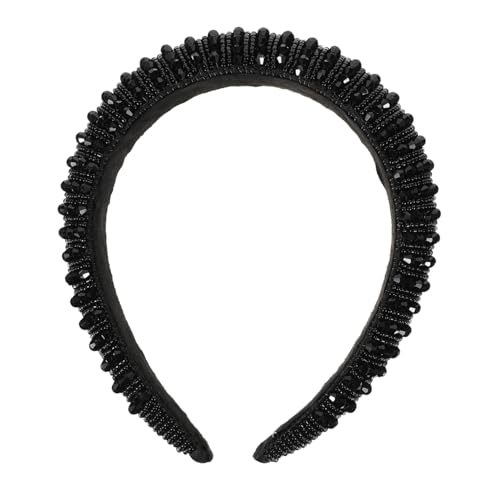 Gogogmee Barock Kristall Haarschmuck Stirnband Damen Handgefertigt Strass Haarreif Elegant für Hochzeit Party Braut Mädchen von Gogogmee