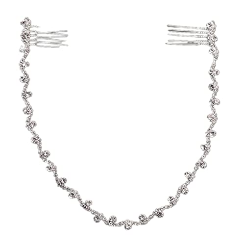 Gogogmee Brauthaarkamm für Hochzeits Haarschmuck mit Strass Haardekoration für Braut Brautjungfern und Blumenmädchen für Hochzeiten Partys und Besondere von Gogogmee