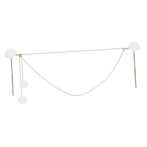 Gogogmee Retro Haarnadel Im Chinesischen Stil Mit Quaste Und Doppelter Kette Langlebige Haargabel Für Hochzeiten Und Festliche Anlässe Haarschmuck Für Frauen Und Mädchen Elegant Und von Gogogmee