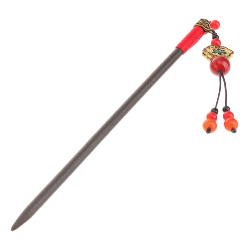 Gogogmee Chinesische Haarnadel Holz Haarstab Retro Haarschmuck für Damen Mädchen Haarklammer Deko Styling für Dutt Frisuren Geeignet für Alltag Party Hochzeit von Gogogmee