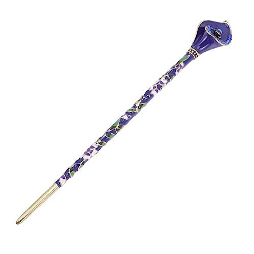 Gogogmee Chinesische Lotus Haarspange aus Legierung Vintage Haarstab für Damen Haarschmuck Accessoire für Hochsteckfrisuren Geeignet für Traditionelle Kostüme von Gogogmee