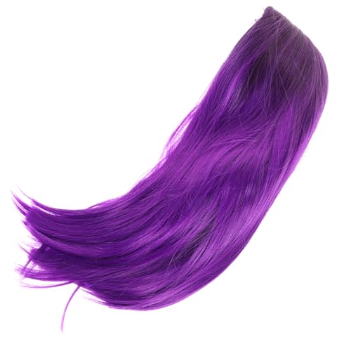 Gogogmee Farbverlaufs Bob Perücke Damen Violett Kunsthaar Kurz Glatt Für Cosplay Party Alltag Farbverlauf Violett von Gogogmee