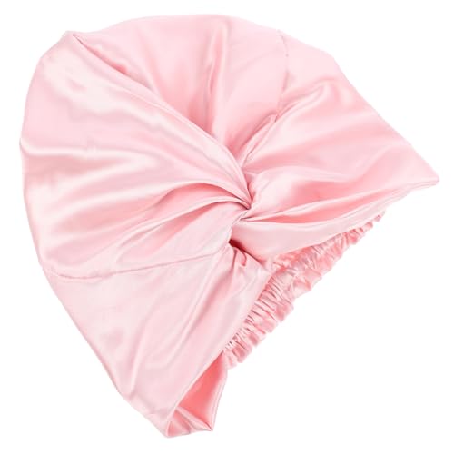 Gogogmee Schlafhaube Für Damen Seide Imitation Seiden Schlafkappe Für Lockiges Haar Schlafen Baden Für Schönheitspflege Anpassbar Und Atmungsaktiv von Gogogmee